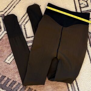 Latte Fleece lined Legging